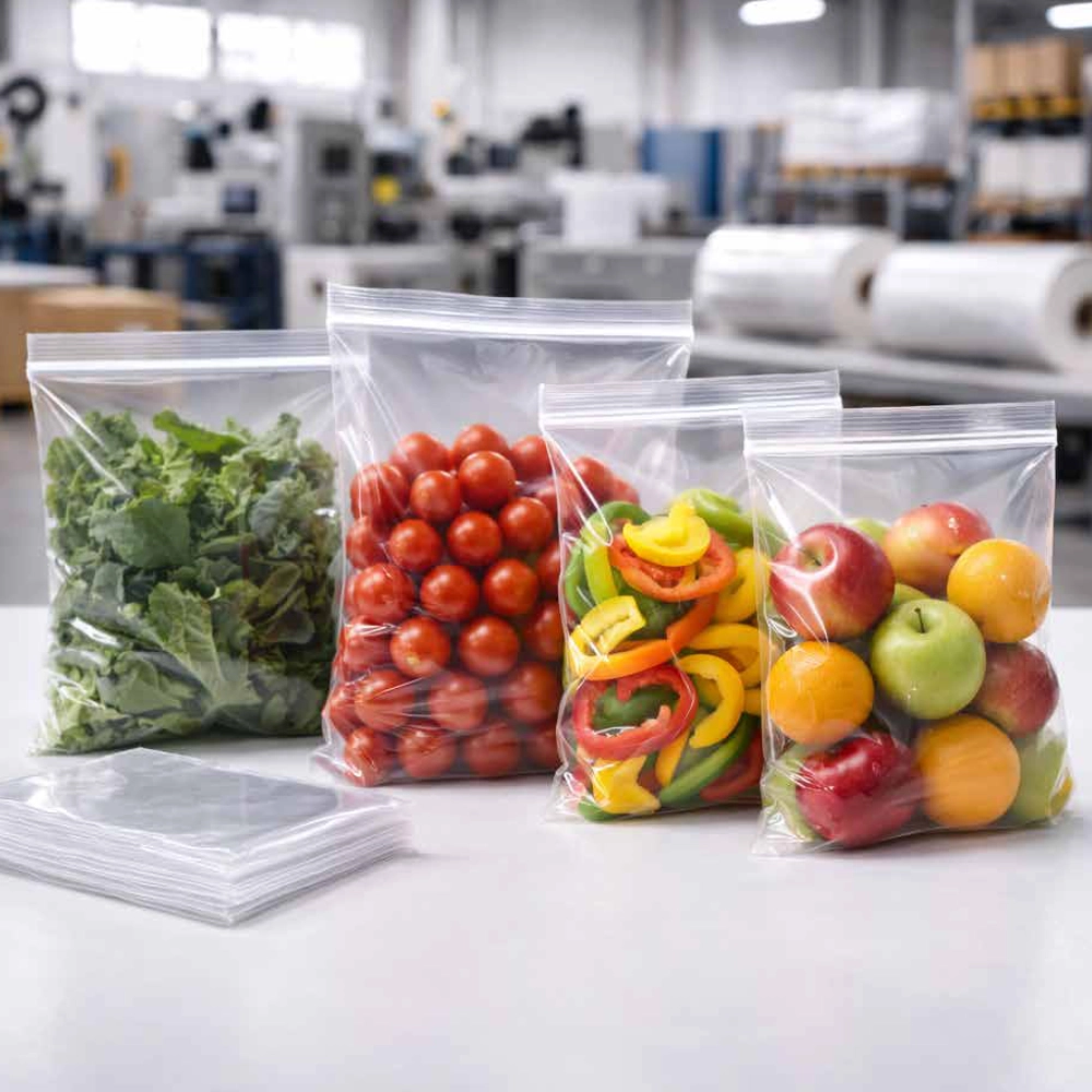 Safe and certified food packaging products.